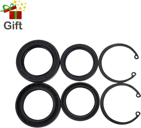 Wheel Bearing Fits for Honda FourTrax 300 4x4 1988-2000,Replaces # 91051-HC5-003 91051-HC5-004 2Pcs,Dust Seal (40X58X7) 2Pcs Oil Seal (38X50X7) 2P...