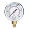 0-200 psi Pressure Gauge, 2" Dial Size, 1/8 NPT Lower Mount, Waterproof, Stainless Steel Case, for Pneumatic Regulator Air Compressor Portable Tan...