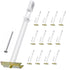 Drywall Anchor with Included Bolts for 1/4”-20, Heavy Duty Hollow Drywall Anchors for TV Mounting Kit, Stainless Steel Hollow Wall Anchors Holds u...