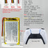 DC 3.7V 3000mAh LIP1708 Rechargeable lithium-ion battery for Sony Playstation 5 Dualsense PS5 Wireless Controller CFI-ZCT1 W B U Replace Battery P...