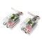 2 Pcs High to Low Speaker Impedance Converter Audio Signal Adapter for Speaker Output to RCA Line Control Car Amplifier Wiring...