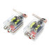2 Pcs High to Low Speaker Impedance Converter Audio Signal Adapter for Speaker Output to RCA Line Control Car Amplifier Wiring...