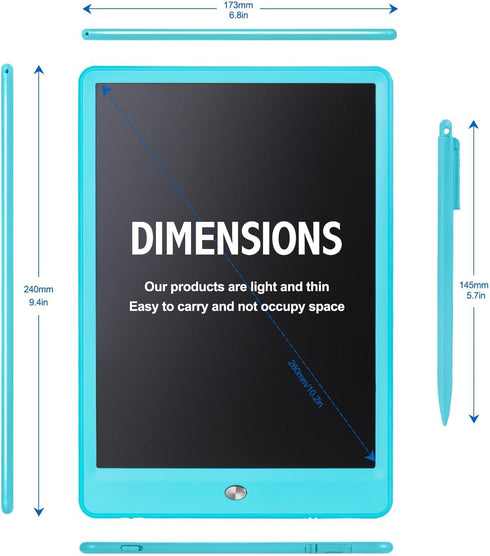 EooCoo Toys for Ages 3-6, Drawing Board, 10 Inch LCD Writing Tablet, Electronic Drawing Tablet, Boy Birthday Gift, Kids Toys, Drawing Pad Girls To...