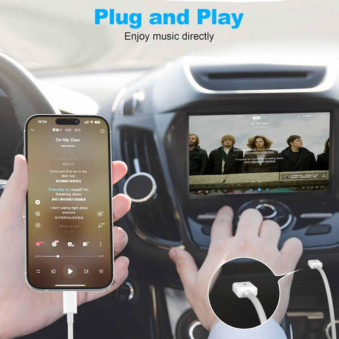 Car Apple Carplay Cable?USB A to Lightning Cable Compatible with iPhone 14 13 12 11 Pro Max XR XS X Charger Cord?Car Charging Cable...