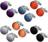 Dan Smith C.C.AD.E.004 Series World Satin Cufflinks 6 Pairs Available Formal Goods...