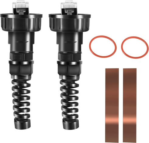 Replacement for Garmin Radar Connector 010-10603-00, Fit GPSMAP, GMR, UHD, & more Devices Marine Network Cable Connector RJ45 Plug (Set of 2)...