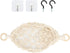 Hanging Fruit Hammock Under Cabinet Hanging Basket Includes Hooks - Macrame Bohemian Hanging Banana Vegetable Hammocks Kitchen Storage Counter Spa...