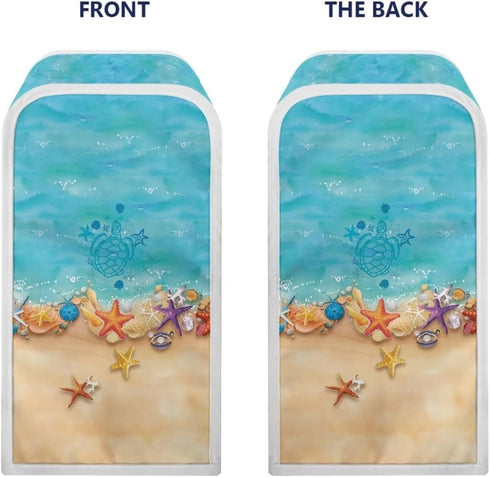 Starfish Sea Electric Can Opener Dust Cover Portable Can Opener Dust Cover Stain Resistant Dust Covers for Small Kitchen Appliance...