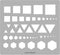 Aleks Melnyk #207 Metal Triangle Template, Square Stencil, Triangle Master, Art Hexagon Tool, Isometric Drawing Template, Lapidary, Cabochons, Geo...