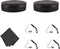 2 Pack RF Mount Body Cap Cover & Rear Lens Cap for Canon EOS R100 R50 R8 R R3 R5 R6 Mark II R7 R10 RP Mirrorless Camera & RF Mount Lenses,with Ext...