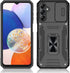 for Samsung Galaxy A14 5G Case, Shockproof Phone Case & Sliding Camera Cover & Ring Holder Kickstand with Screen Protector for Samsung Galaxy A14 ...