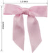 7Rainbows 50pcs Boutique 1.5" Pink Satin Ribbon Mini Bows for Craft Sewing Scrapbooking Wedding and Gift Wrapping...
