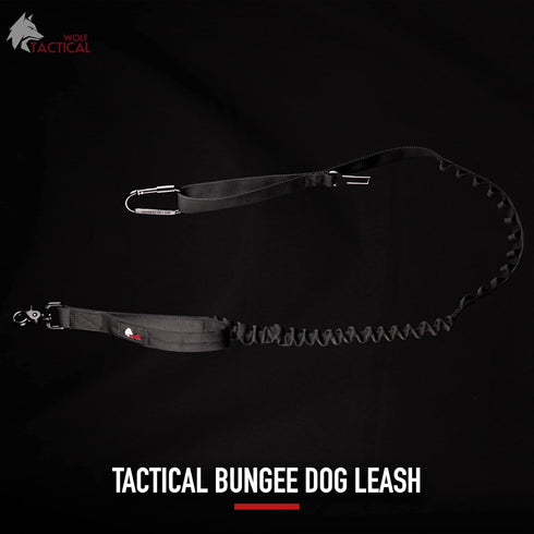 WOLF TACTICAL Bungee Dog Leash No Pull Dog Leash Large Dogs - Dog Leashes for Large Dogs Heavy Duty Dog Leash...