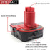 waitley Battery Adapter for Dewalt DCA1820 18V-20V Converter with USB Port Function Compatible with DC9096 DE9096...