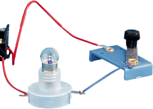 Electrical Circuit Experiment Kit, Small Bulb Lights Up Kit Basic Physic Science Playset Educational STEM Kit A OneSize Science Kits and Toys Flas...