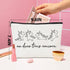 Unicorn Gifts French Unicorn Makeup Bag Funny Unicorn Stuff Unicorn Merch Cosmetic Bag Toiletry Bag Zipper Pouch for Women Girls Female Sister Dau...