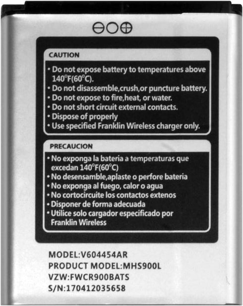 Replacement Battery V604454AR for Verizon Ellipsis Jetpack MHS900L Hotspot Modem Battery...