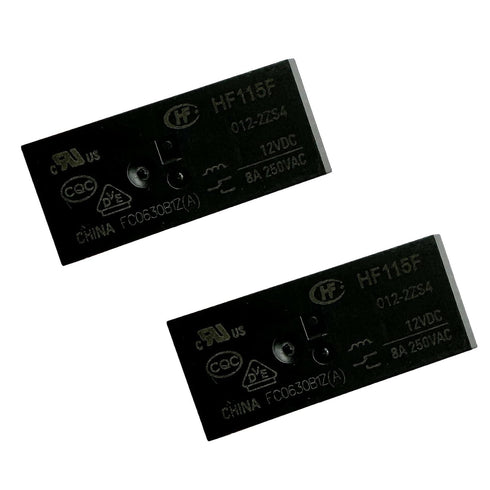 2Pcs HF115F 012-2ZS4 8A 12VDC 8Pins Power Relay...
