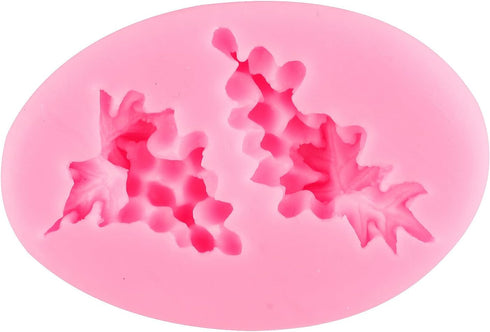 Grape Fruit Silicone Molds Grape Leaves Fondant Mold For Sugar Cake Decorating Cupcake Topper Candy Chocolate Gum Paste Polymer Clay...