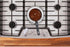 HIC Kitchen Heat Diffuser Reducer Flame Guard with Removable Handle, Stainless Steel...