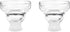 Host Glass Freeze Insulated Gel Chiller Double Wall Frozen Cocktail, Set of 2 Cups...