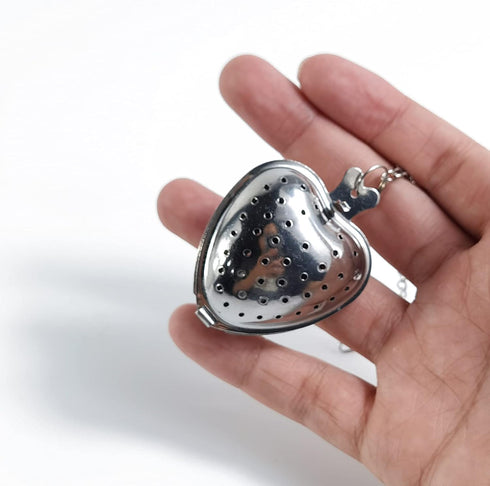 TIHOOD 15PCS Tea Strainer Stainless Steel Mesh Tea Ball Infuser Premium Tea Filter Tea Interval Diffuser with Extended Chain Hook for Loose Leaf T...
