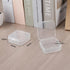 36PCS Clear Plastic Beads Transparent Storage Containers Box Jewelry Hardware Storage Organizer with Lids Square Art Supply Storage Organizer for ...