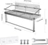 Adhesive Paper Towel Holder Shelf,Wall Mounted Paper Towel Roll Rack Basket for Kitchen,Shower Bathroom & Balcony,Rustproof,No Drilling,SUS 304 St...