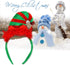 FRCOLOR Elf Hat Headband Christmas Halloween Holiday Party Cute Elf Costume Hats Hair Hoop Headwear for adult girls...