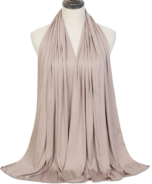 Hijab Scarf for Women Soft Cotton Muslim Jersey Hijab Head Wrap Scarves Fashion Long Scarf Shawls...