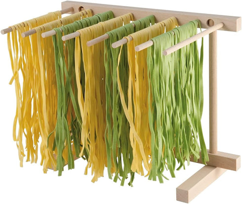 Eppicotispai EP 102 Natural Beechwood Collapsable Pasta Drying Rack...