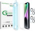 amFilm (2+2 PACK OneTouch Compatible with iPhone 14 Plus 6.7 Tempered Glass Screen Protector and Camera Lens Protector, Edge to Edge Full Coverage...