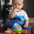 Nuby 3-D Monster Toddler Snack Containers - Spill-Proof Snack Cups for Toddlers with Soft Silicone Flaps - BPA-Free, Dishwasher-Safe...