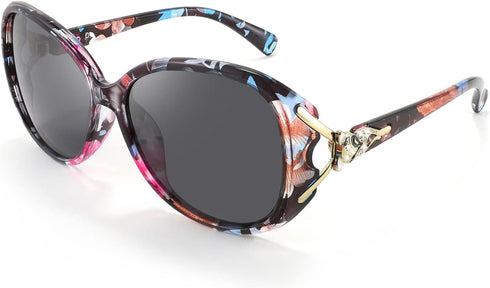 FEISEDY Women Oversized Polarized Sunglasses Ladies Large Shades Classic Fox Sunglasses B2730...