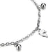 COOLSTEELANDBEYOND Stainless Steel Anklet Bracelet with Dangling Charms of Dolphins and Beads...