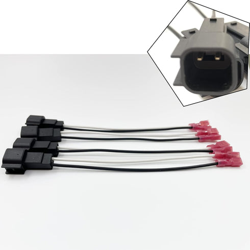 4 Pack 72-5600 Speaker Harness Replacement for Ford Speaker Wire Harness Adapter Replacement for Ford F150 F250 Escape Mustang Lincoln Mercury Maz...
