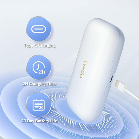 Universal UV Sanitizer, Portable Sterilizer for Electric Toothbrush Heads & Water Flosser Tips, fits 2 Picks of Any Size, Travel Toothbrush saniti...