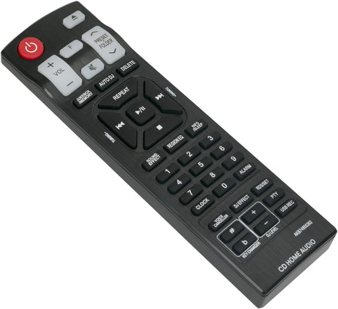 AKB74955302 Replace Remote Control fit for LG Stereo System CM8460 CM9960 CMS8460F CMS8460W CMS9960F Mini Hi-Fi CD Home Audio System AKB74955301 A...