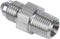 Male 1/8" NPT to -3 AN Flare Adapter Straight Stainless Steel...