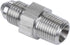 Male 1/8" NPT to -3 AN Flare Adapter Straight Stainless Steel...
