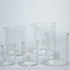 Glass Measuring Low Form Beaker Set Glass Graduated Beaker Set (50ml+100ml+250ml+400ml+600ml)...