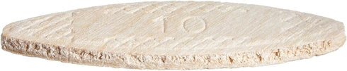 wolfcraft 2922405 Compressed Wafer Shaped Wood Joining Biscuits, #10, 50 Piece Bag...