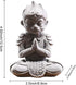Aquarium Statue Monkey King Aquarium Decorations Asian Buddha Fish Decorations for Tank Collectible Figurines Sun Wukong Statue Solid Aquarium Dec...