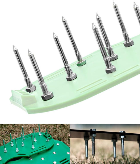 Heeqinn Lawn Aerator Spikes, Replacement aerator spike parts for lawn aerator shoes and aerator tools, 2.4inch, 20pcs...