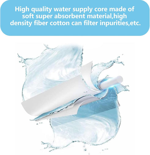 Humidifier Cotton Sticks Filter Replacement, Refill Sticks Filter Replacement Wicks for Cool Mist Humidifier Portable Diffuser USB Mini Humidifier...