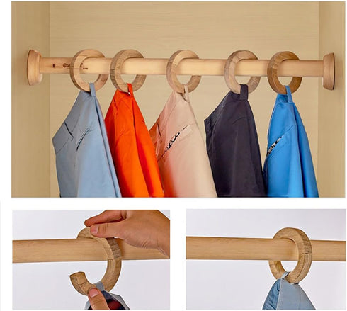 Nice purchase 2 Pcs Wooden Curtain Tiebacks Holdbacks European Classic Retro Window Home Office Decorative Drapes Holders Strong Magnetic Clean Du...