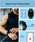 RERE ASW1 Smart Watch with Alexa Built-in,1.69 inch Fitness Tracker with 20 Sport Modes, Heart Rate, Blood Oxygen, Sleep Monitor, 5ATM Waterproof,...
