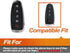 Silicone Key Fob Cover Fit for Ford C-Max Edge Escape Expedition Explorer Fiesta Flex Focus Taurus Lincoln MKS MKT MKX Navigator | Car Accessories...