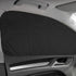 ZATOOTO Car Window Shades - 2 Pcs Black Silk Side Front Protection Covers - Magnetic Privacy Sun Shades Curtain Keeps Cooler for Baby Kids Sleepin...