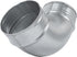4" Inch 90? Degree Galvanized Steel Duct Elbow - Pressed Industrial Connector Bend - Ventilation Pipe Fitting - Dryer, Exhaust, Extractor Hood Air...